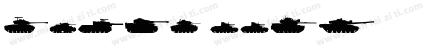 tanks WW2字体转换